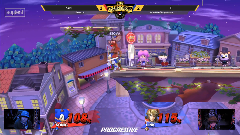 Illustration for article titled Smash Pro Narrowly Wins After Missed Ledge Grab